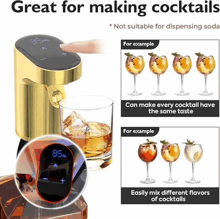 2025 New Digital Beverage Dispenser With Quantity Mode