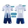 Customizable Football Practice Jersey Set Breathable Polyester New OEM Service Embroidery and Sublimation for Summer Teams
