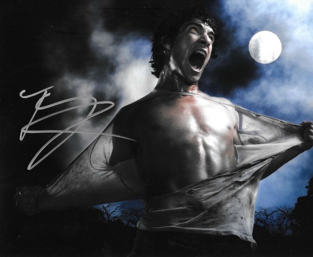 * TYLER POSEY * signed 8x10 Photo Poster painting * TEEN WOLF * * 2