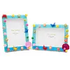 Pearl shell DIY Building Block Photo Frame Kit,Creative Handmade Assembled Photo Frame Handmade Craft Gift Home Tabletop Display Decor