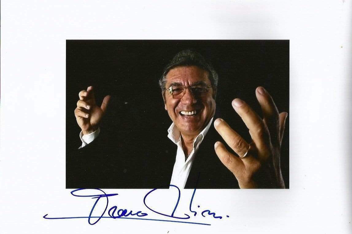 Franco Micalizzi TOP COMPOSER autograph, In-Person signed Photo Poster painting