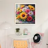 Chrysanthemum-11CT Stamped Cross Stitch 45*45cm/17.72*17.72in