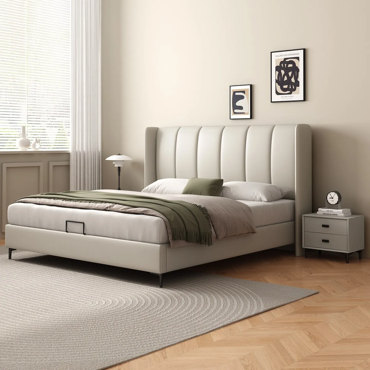 Upholstered Bed 220914