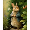 Rabbit - 11CT Stamped Cross Stitch - 40*50cm - Animal