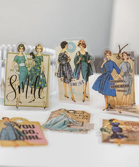 240 Pcs Fashion Diary Stickers Set