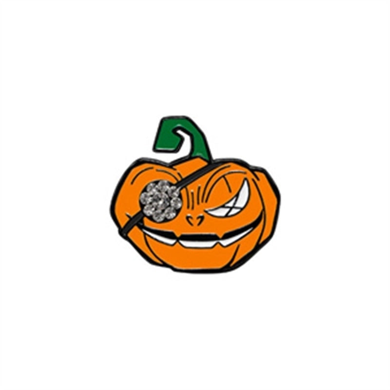 Cute Minimalist Classic Style Halloween Pattern Alloy Plating Unisex Brooches