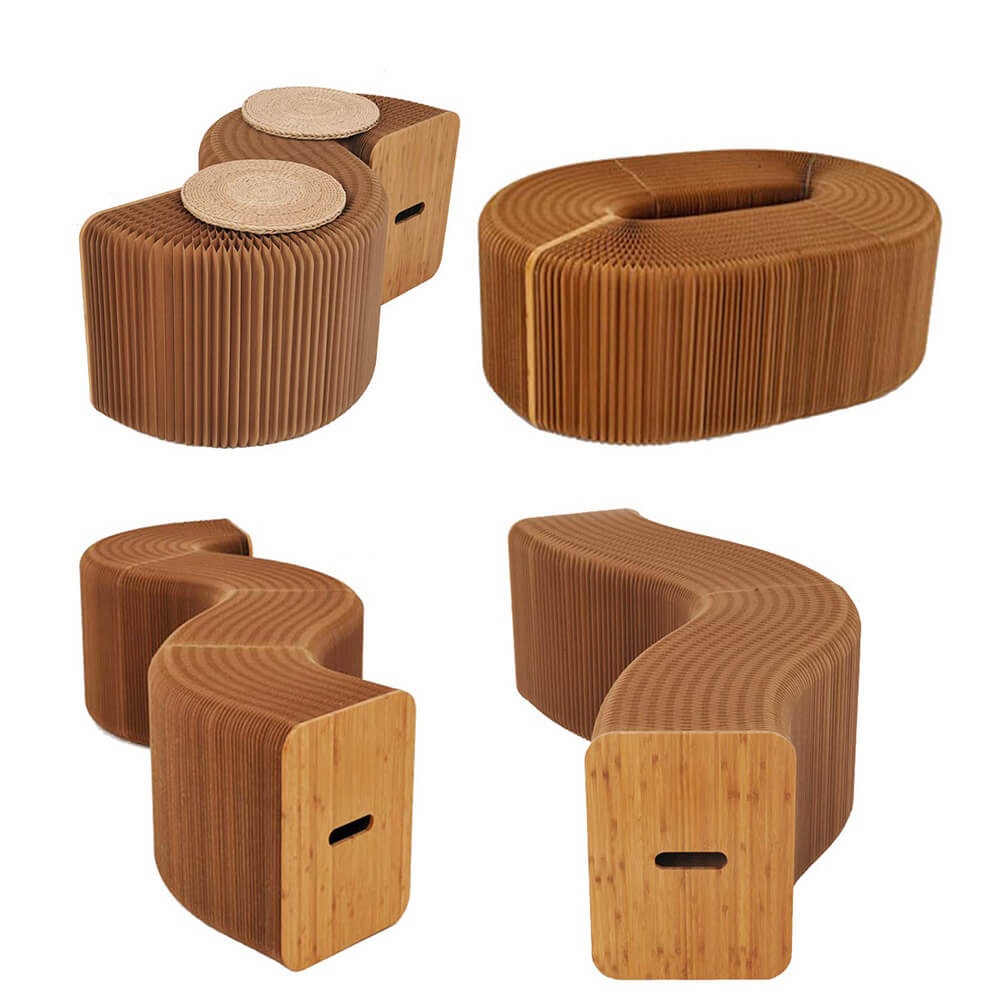 Folding Paper Stool Sofa Chair
