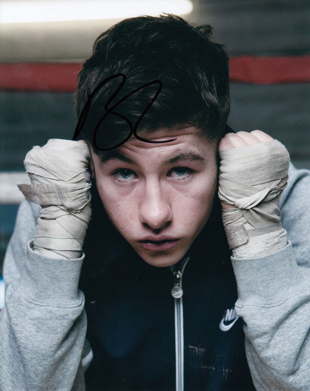 BARRY KEOGHAN signed (DUNKIRK) MOVIE STAR 8X10 Photo Poster painting *MAMMAL* W/COA #2