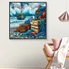 Diamond Painting -DIY Round Drill Beach(40x40cm)