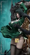 1/4 Scale Blizzard of Hell Fubuki - One Punch-Man Statue - LES Studios