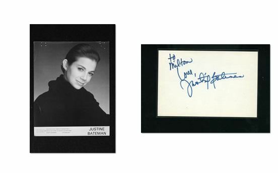 Justine Bateman - Signed Autograph and Headshot Photo Poster painting set - Family Ties