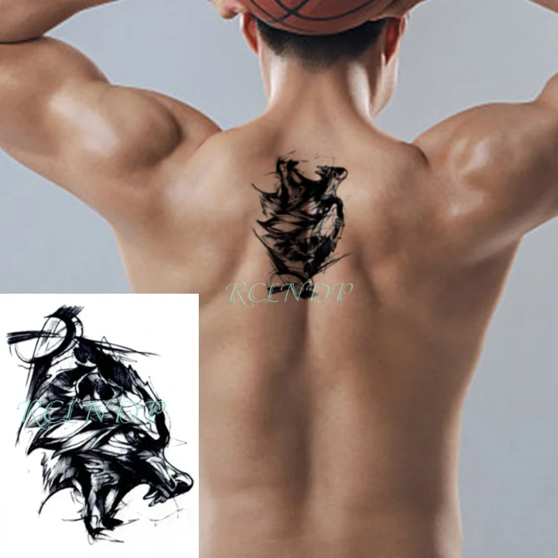Waterproof Temporary Tattoo Sticker Cool Snake Animal Fake Tatto Flash Arm Leg Tatoo Body Art for Boy Women Men