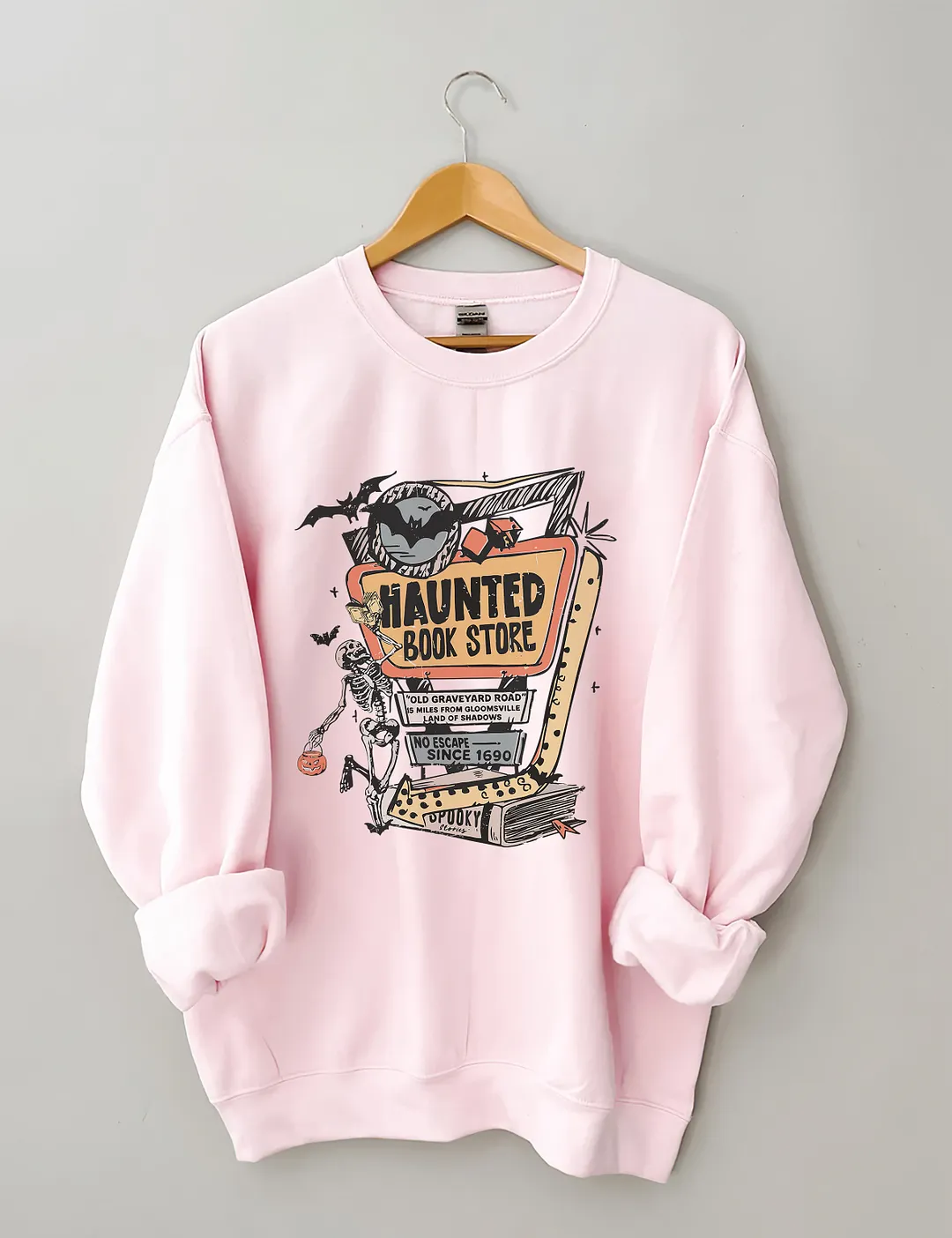 Haunted Book Store Sweatshirt