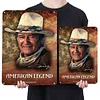 John wayne - Vintage Metal Signs - 20*30cm/30*40cm - Western&Movie
