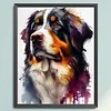 Bernese Mountain Dog-11CT Stamped Cross Stitch 40*50cm