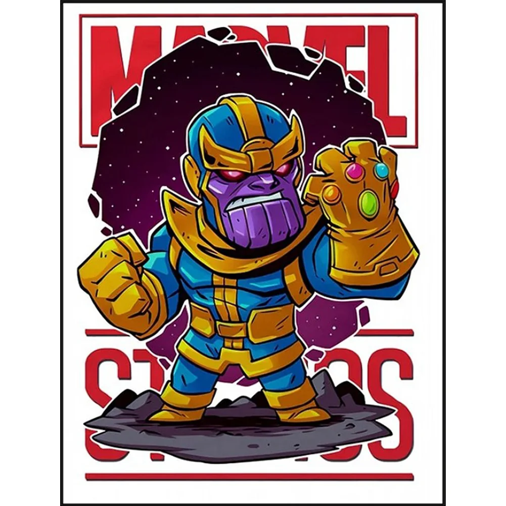 Full Square Diamond Painting 35*45cm - Superhero