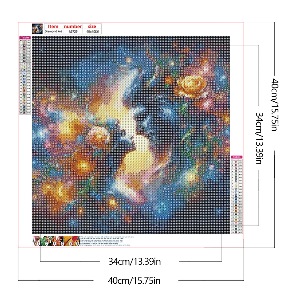 Diamond Painting - Full Round Drill - Beauty Beast(Canvas|40*40cm)