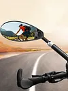 Bicycle Rearview Mirror Handlebar Bike Mirror Adjustable Angle for MTB Road Bike