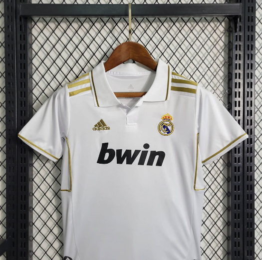 11-12 Real Madrid Home Kids Kit Football Shirt Thai Quality