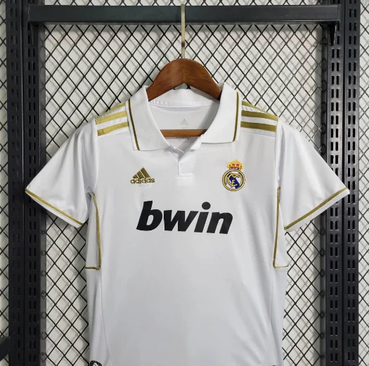 11-12 Real Madrid Home Kids Kit Football Shirt Thai Quality