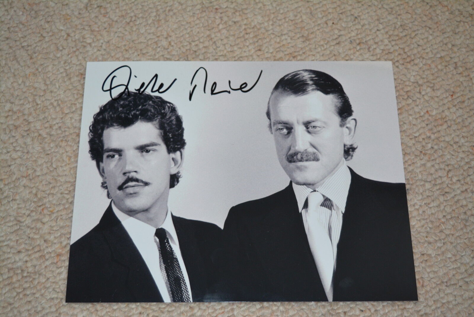 YELLO signed autograph In Person 8x10 20x25cm OH YEAH Dieter Meier