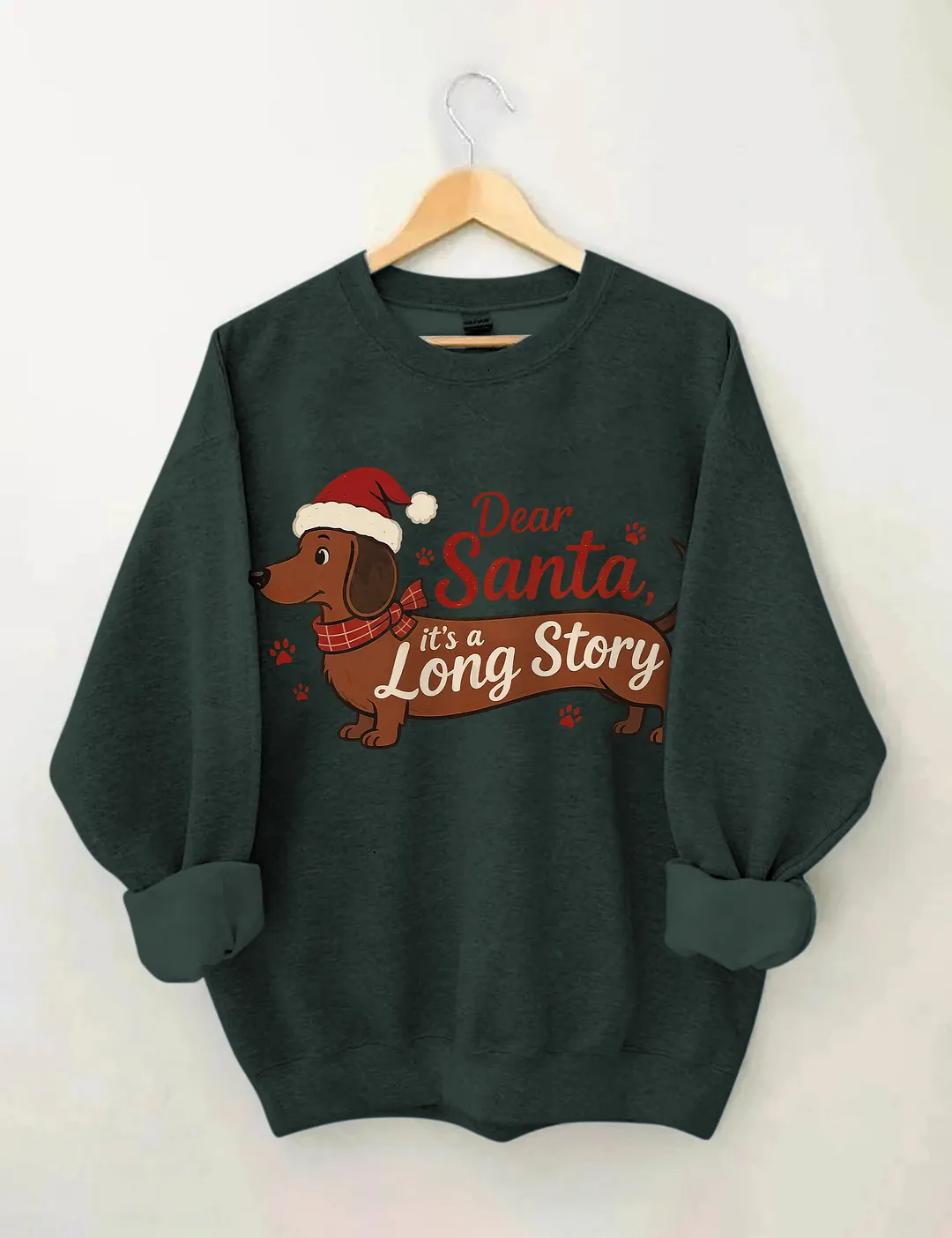 Dear Dachshund Mom Sweatshirt