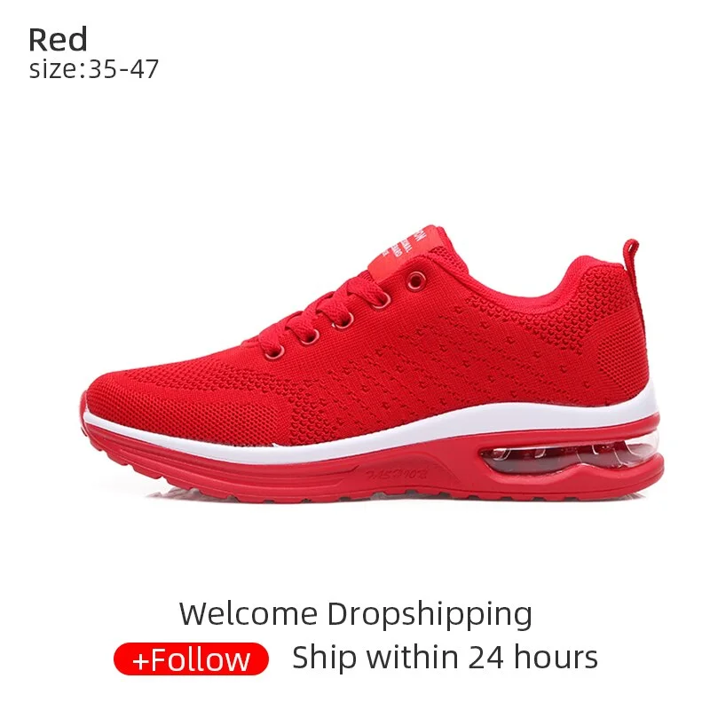 Air Cushion Sports Shoes 2021 New Unisex Fashion Running Men Sneakers Comfortable Breathable Mesh Casual Shoes for Women Men