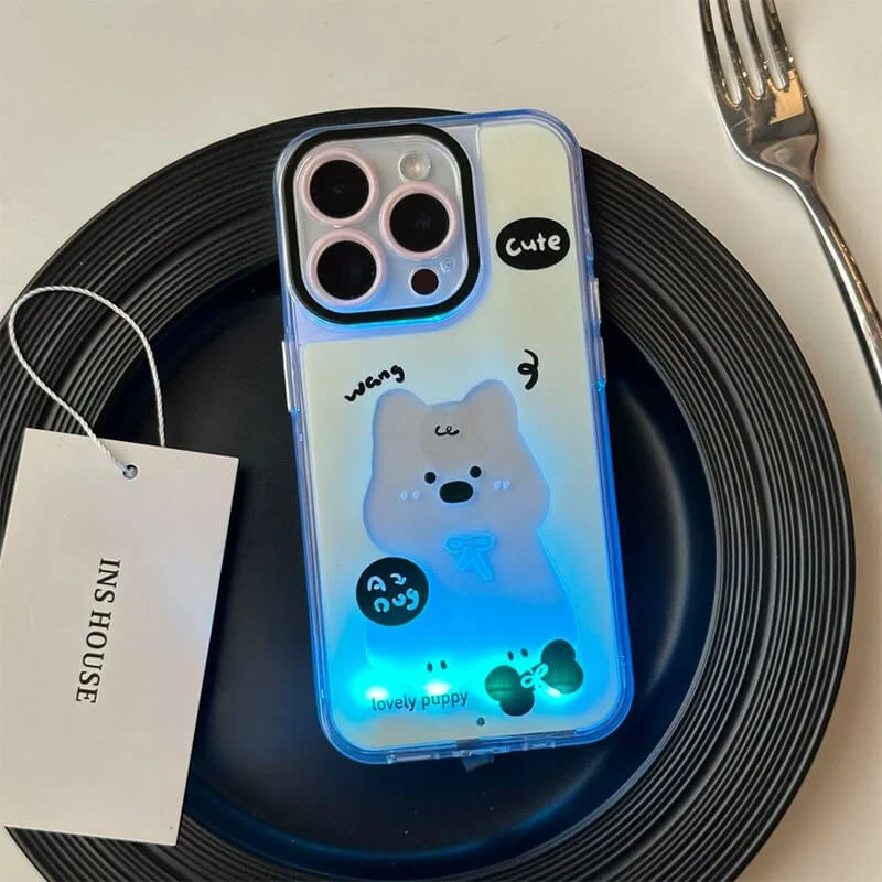 💥LAST DAY SALE 49% OFF-Cartoon Cat Glowing Phone Case