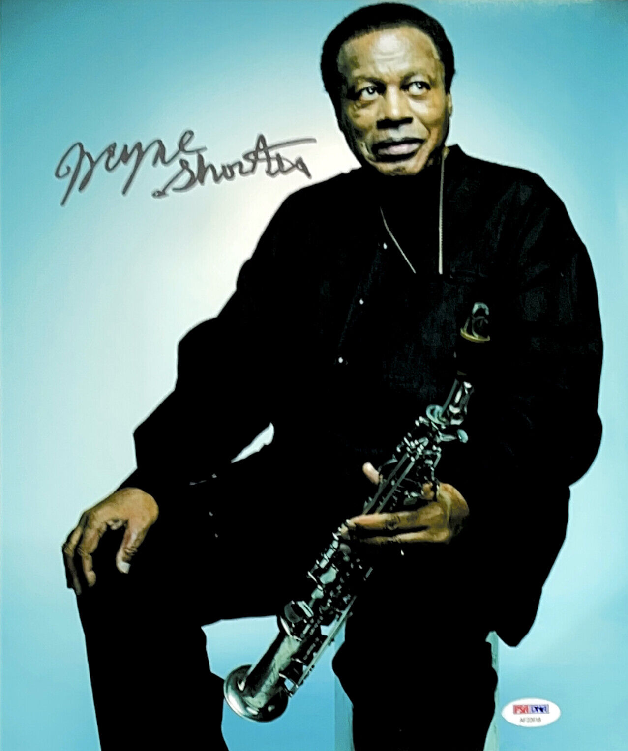 WAYNE SHORTER HAND SIGNED AUTOGRAPHED 14X11 JAZZ Photo Poster painting WITH PSA DNA COA RARE 3