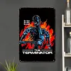 The Terminator No Fear Pity Pain - Metal Tin Signs(8*12Inch/12*16Inch)