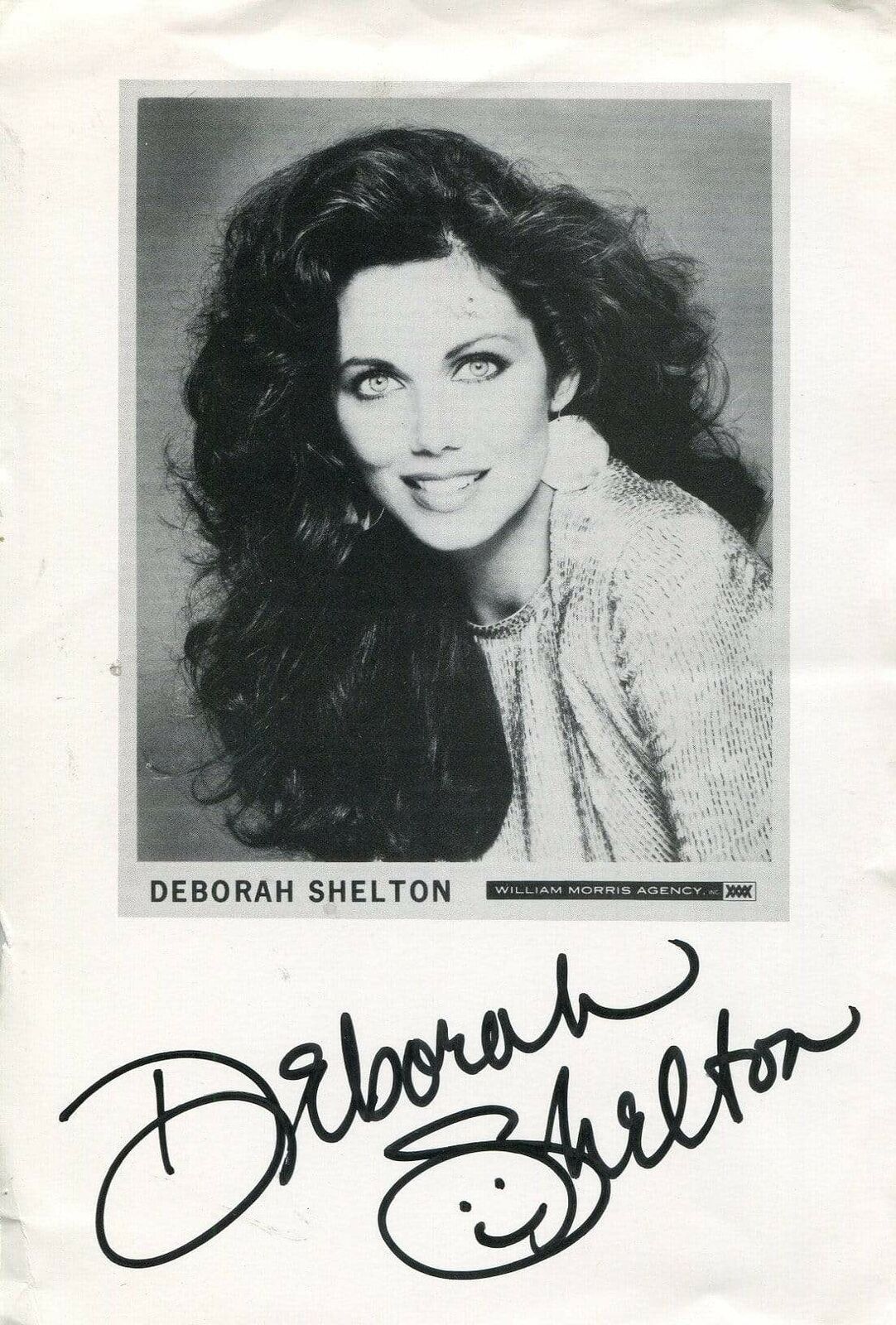 Deborah Shelton autograph, American ACTRESS, signed Photo Poster paintinggraph