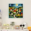 Colorful House - 14CT Counted Cross Stitch - 40*40cm