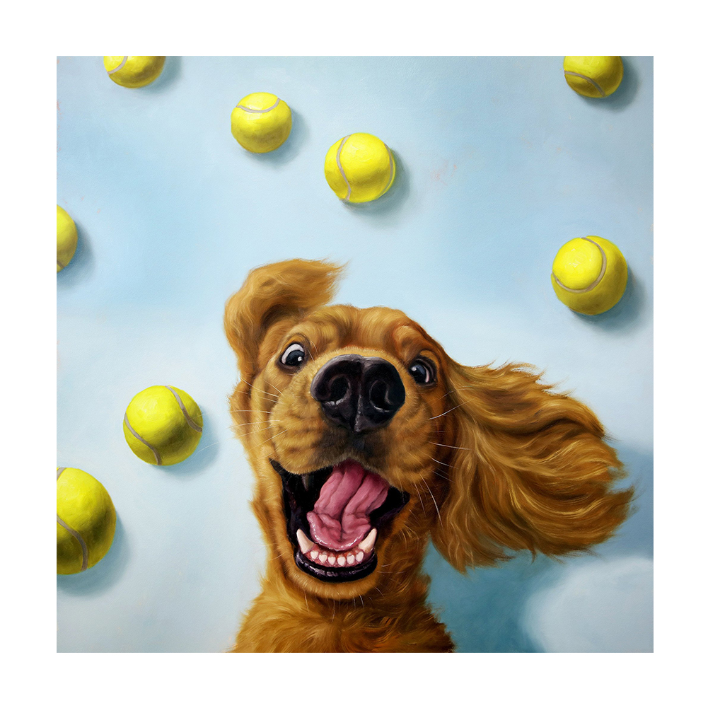 

Dog - Round Drill Diamond Painting - 40*40CM, 501 Original