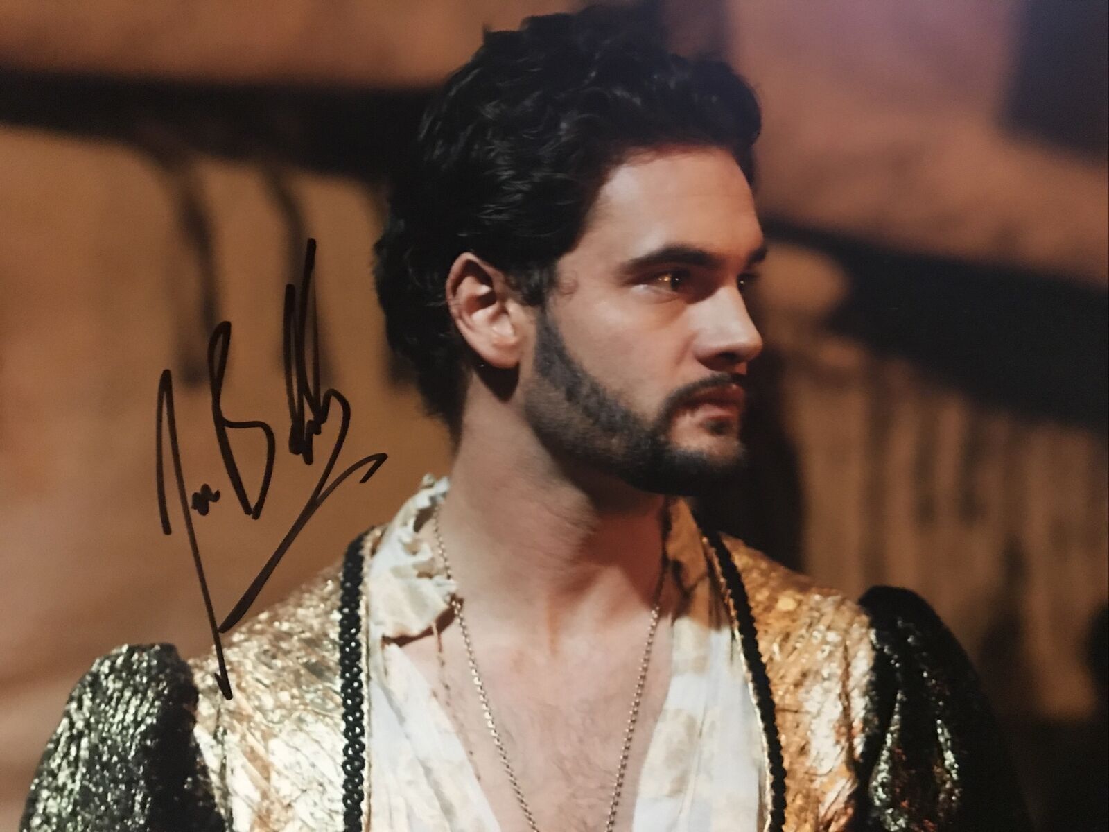 Tom Bateman Signed Da Vincis Demons 10x8 Photo Poster painting