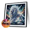 DIY Partial Special Shaped Drill Diamond Painting-Lion