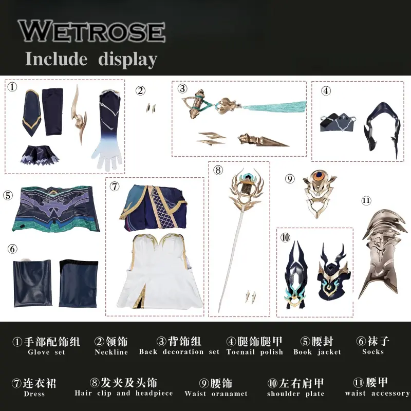 [Wetrose] Pre-Order Honkai Impact 3rd Raiden Mei Game Outfit Cosplay Costume