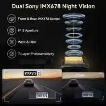 DDPAI Dash Cam N5 Podw&oacute;jna przednia i tylna kamera 4K Ultra HD Dash Cam NightVIS ADAS GPS Dash Cam N5 Automatyczne nagrywanie