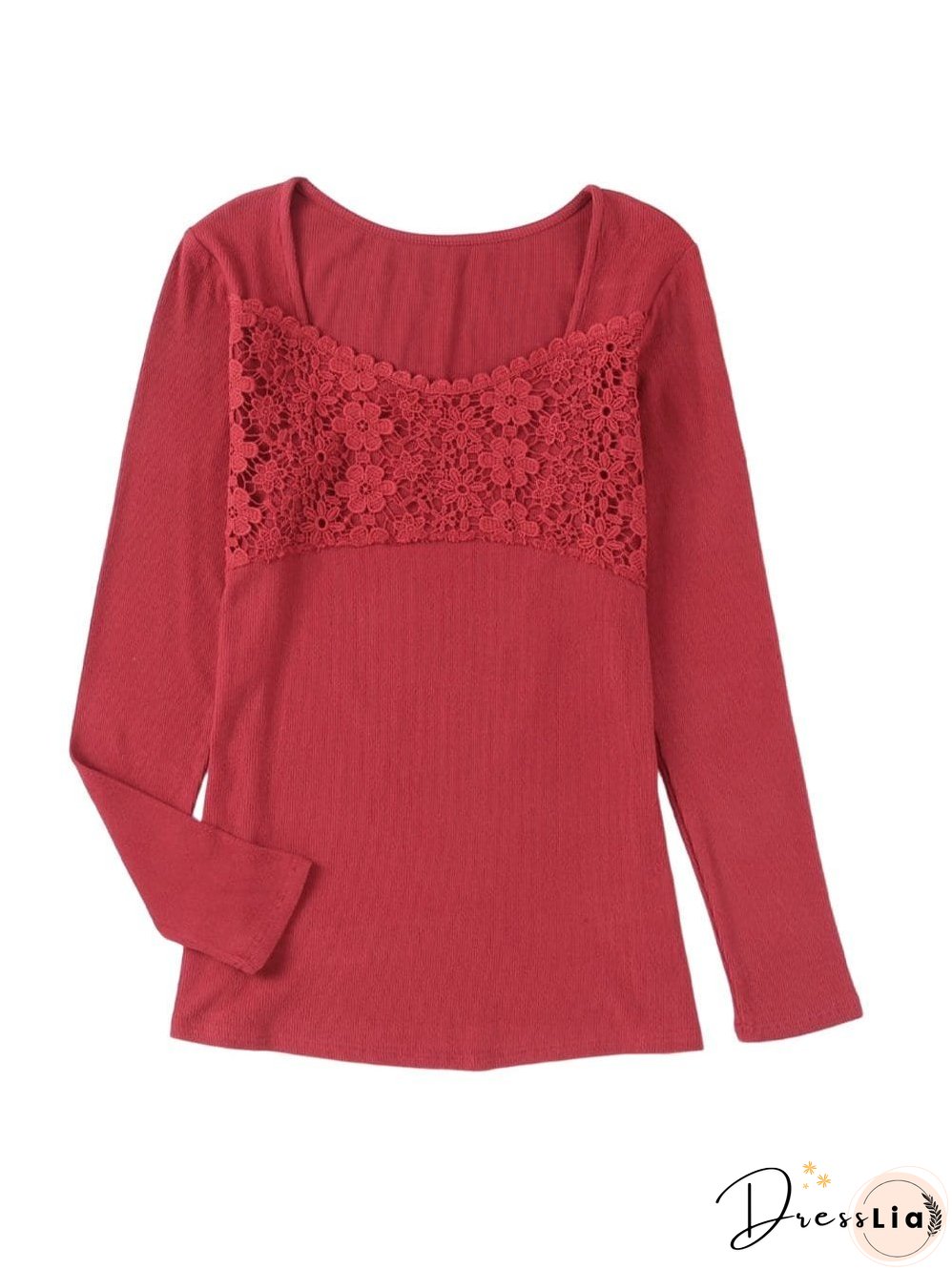 Floral Printed Casual Long Sleeve Tunic Top