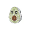 Avocado Charm Beads &nbsp;925 Sterling Silver 