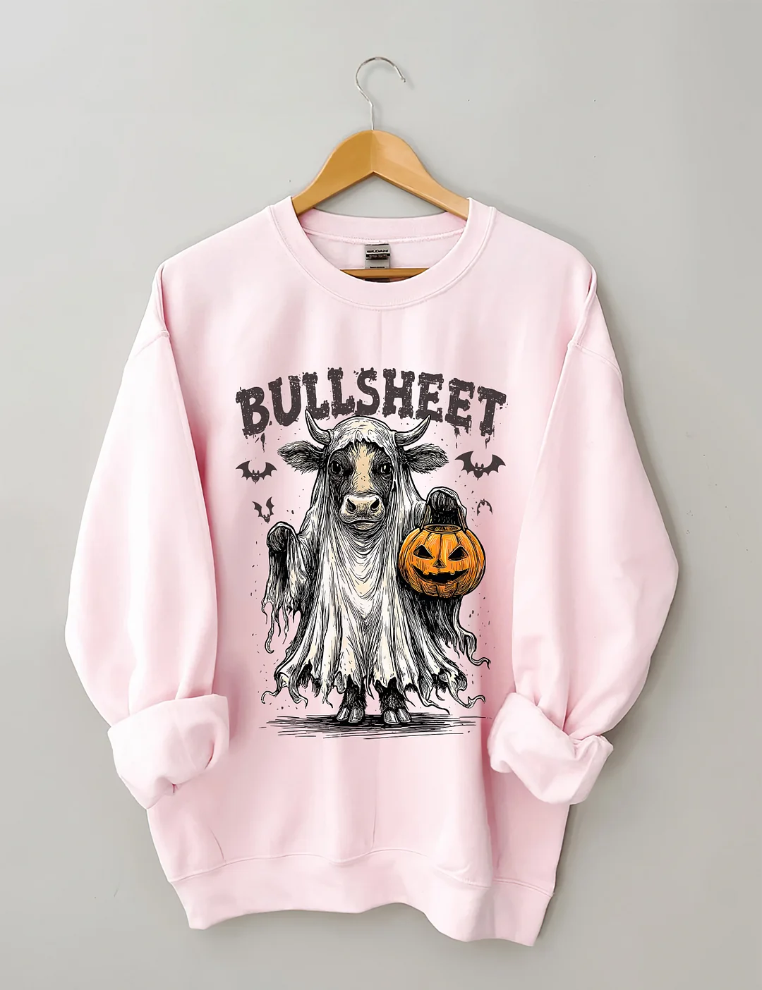 Retro Bullsheet Halloween Sweatshirt