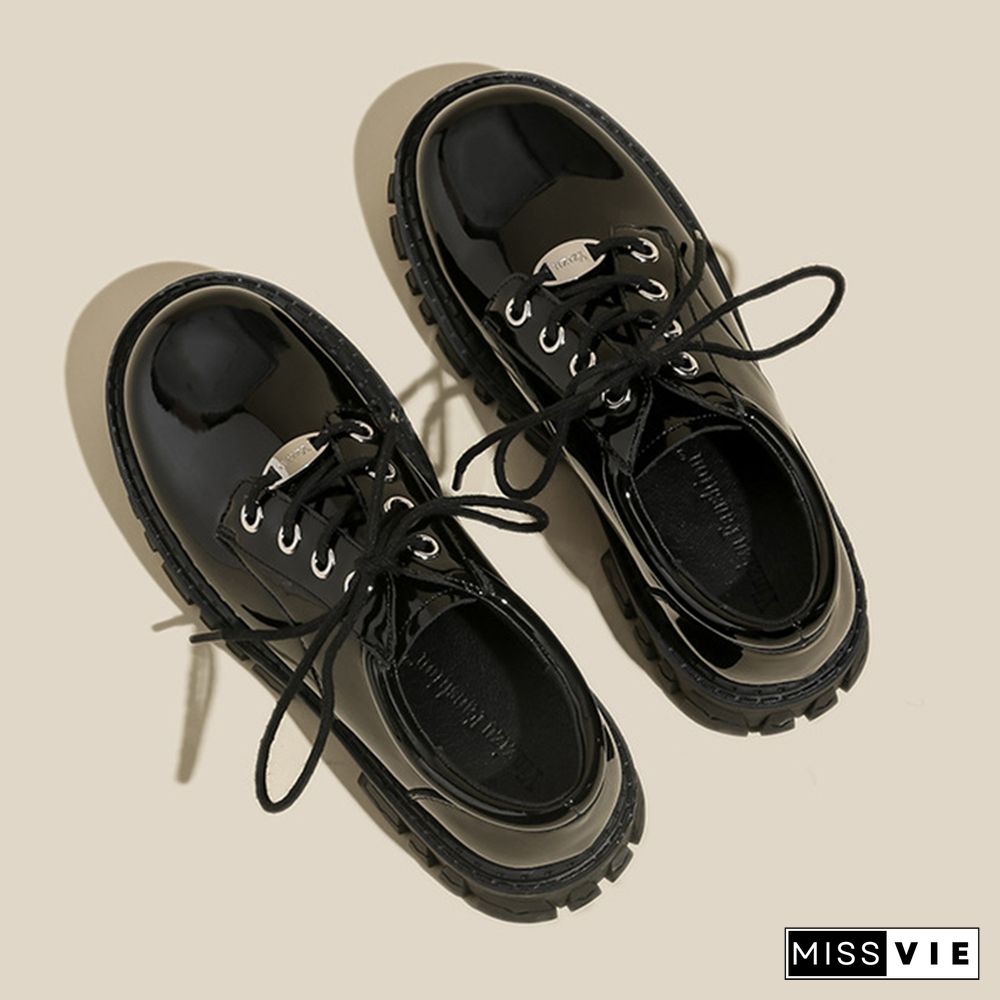 Chunky JK Mary Janes Shoes