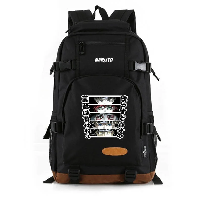 Buzzdaisy Anime Naruto #4 School Bag Water Proof Backpack NoteBook Laptop Travel Bags