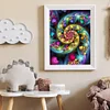 Diamond Painting-DIY Full Round Drill Love Swirls