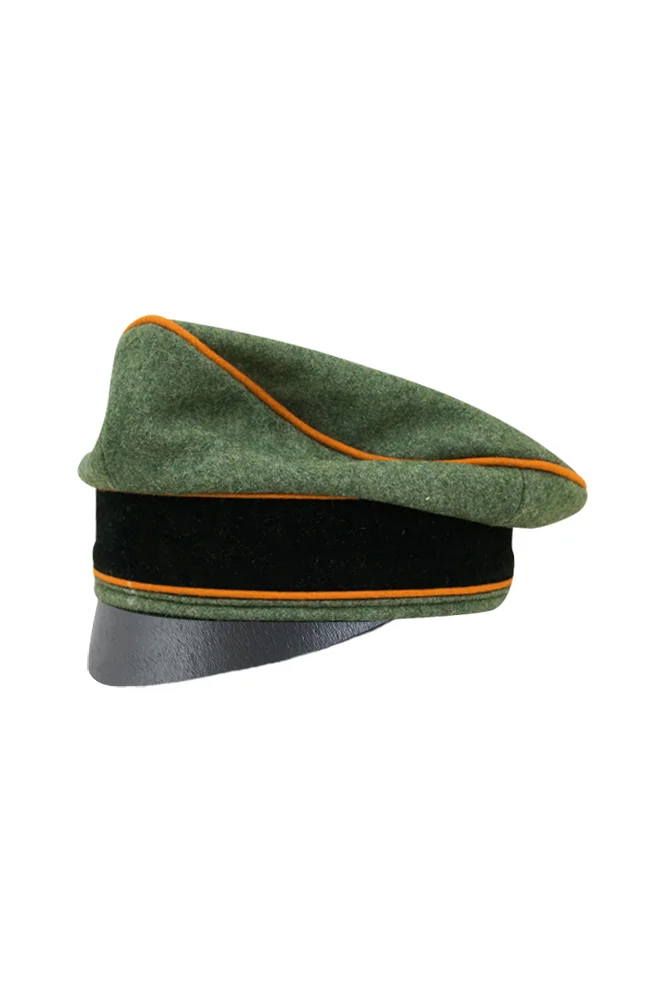   Waffen Elite Wool Crusher Cap Small Visor German-Uniform