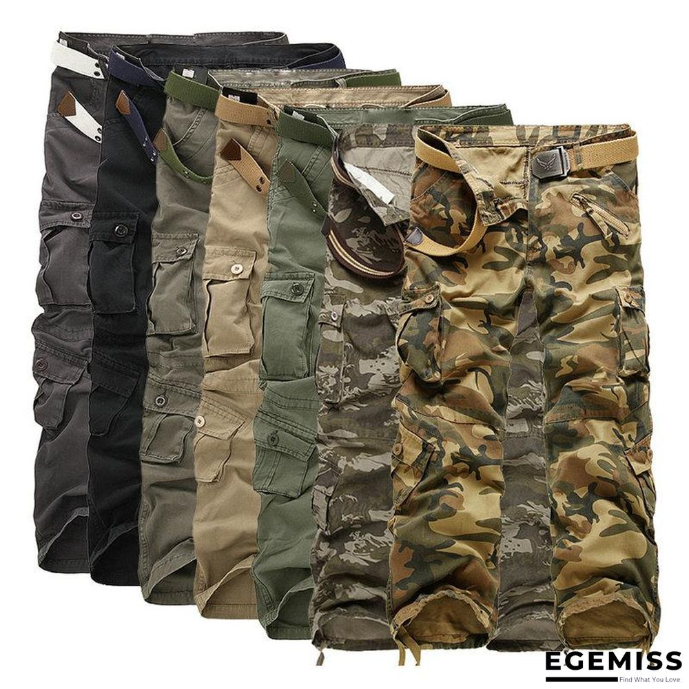 Men Cotton Cargo Pants Men Military Style Tactical Workout Straight Men Trousers Casual Camouflage Man Pants | EGEMISS