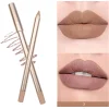 BIVANFE Lip Liner Cruelty Free Vegan Private Label Cosmetics Makeup Dark Brown Matte Waterproof Creamy Lipliner