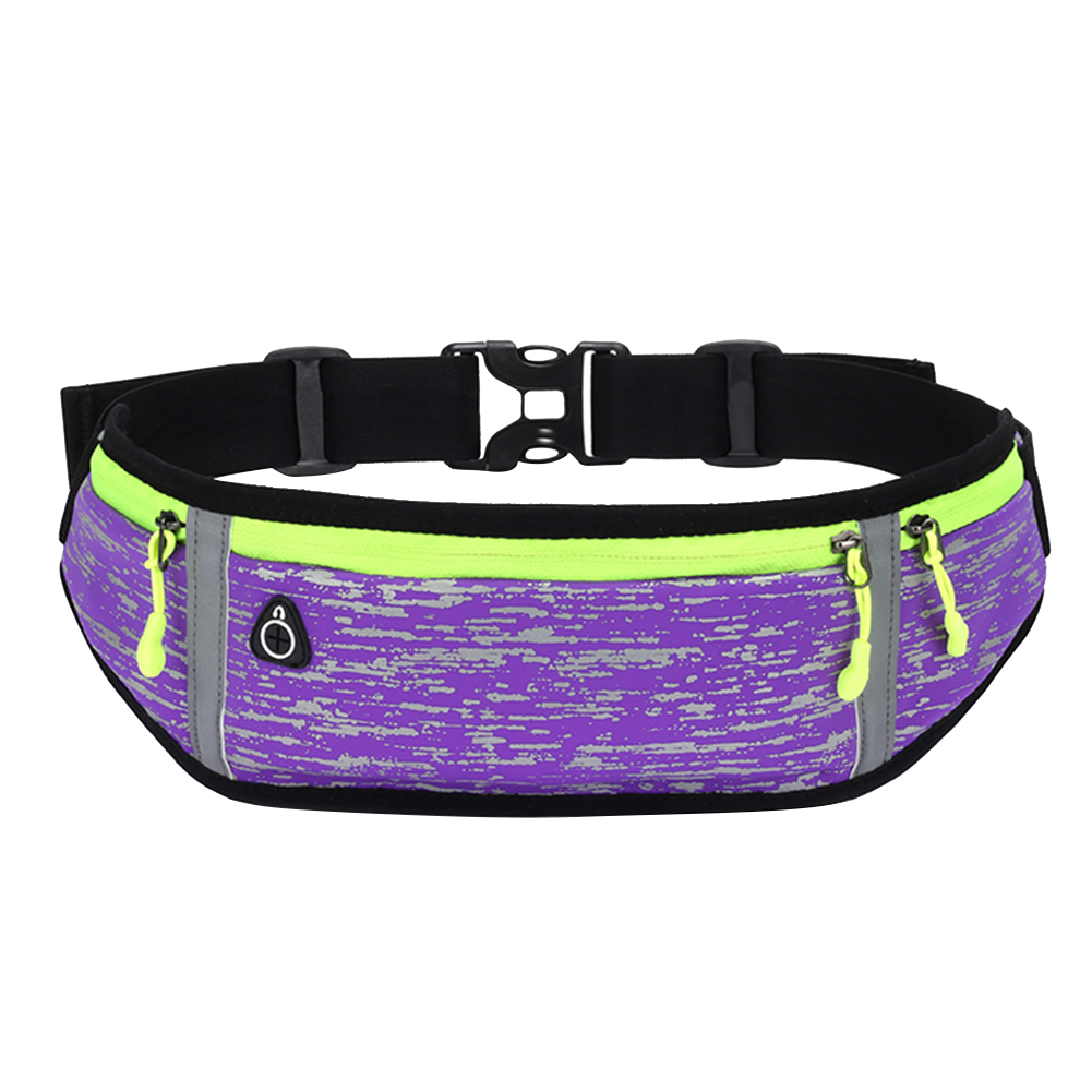 

Outdoor Running Belt Bag Portable Reflective Phone Waist Pouch for Sports, Green, 501 Original