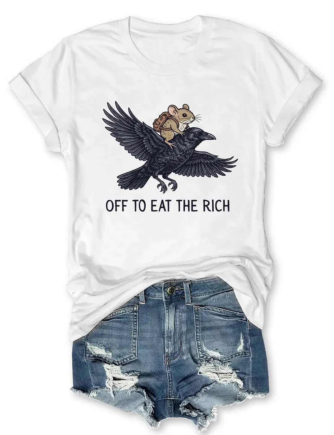 Off To Eat The Rich T-shirt