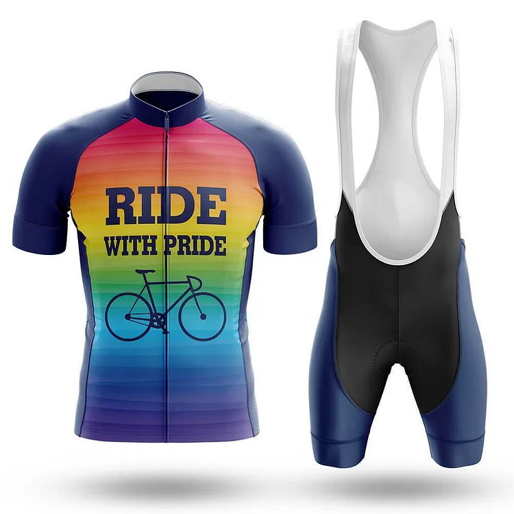 Ride With Pride Men's Short Sleeve Cycling Kit