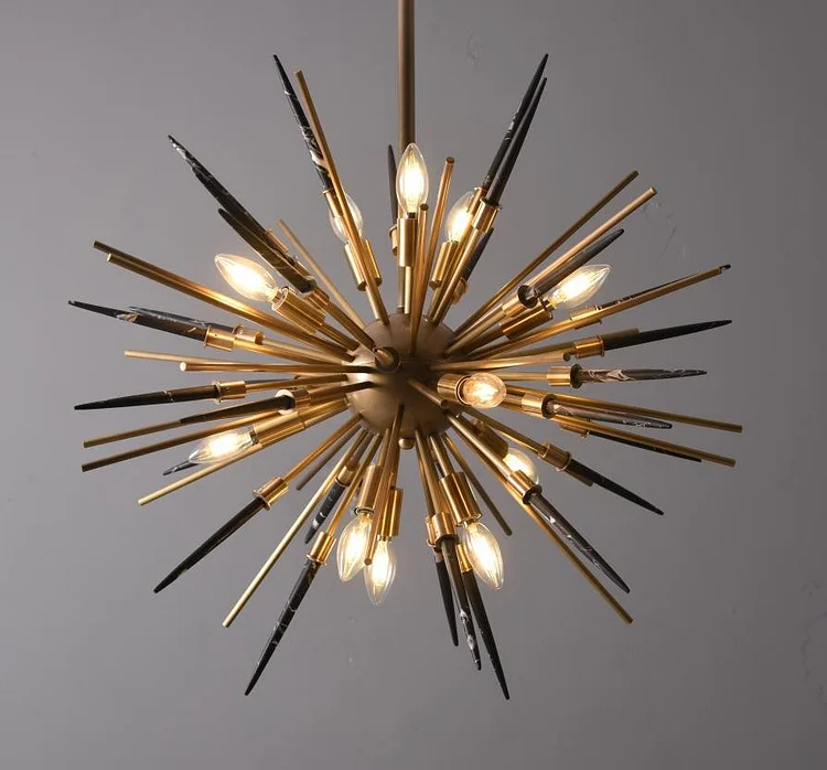 Marble Sputnik Starburst Pendant Light Vjlight